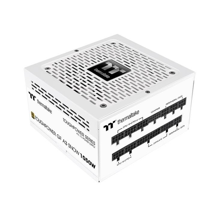 Thermaltake ToughPower GF A3 Snow - TT Premium Edition - power supply - 1050 Watt Strømforsyning - 1050 Watt - 120 mm - ATX 3.0 - 80 Plus Gold 