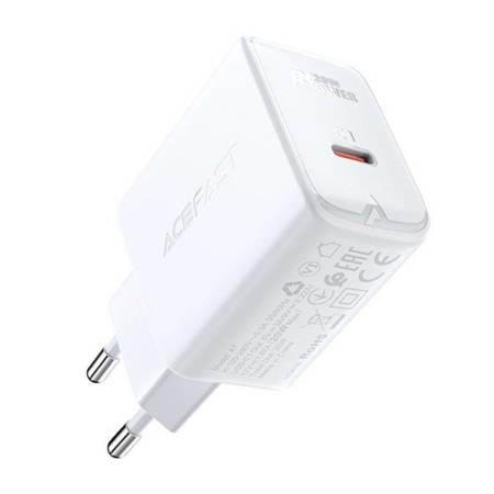 Acefast Wall Charger A1 PD20W 1x USB-C (white) Mobil Oplader 6974316280040