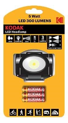 KODAK LED Headlamp 300 Lumen Lommelygte 5990