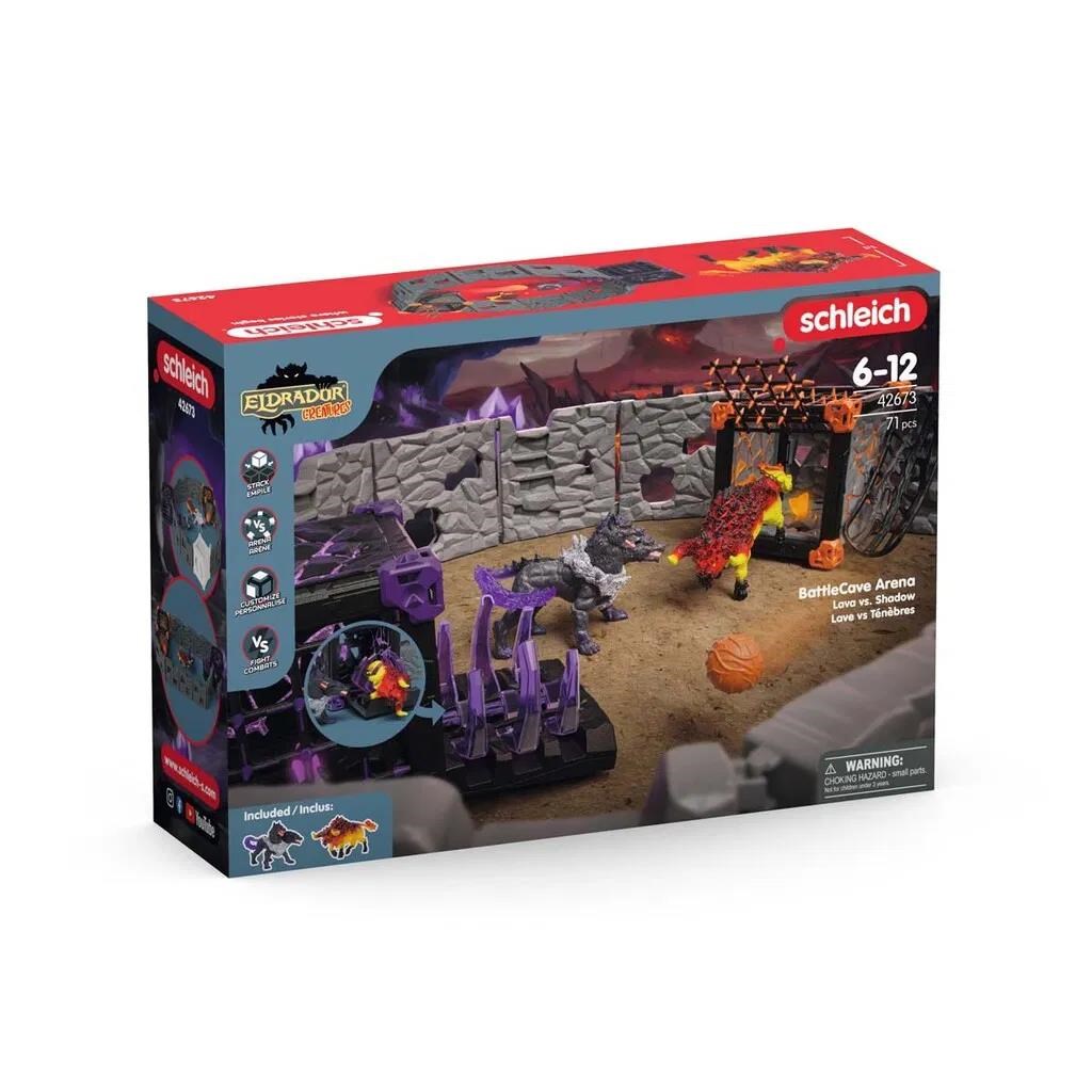 Schleich BattleCave Arena: Lava vs. Shadow Legetøj 42673