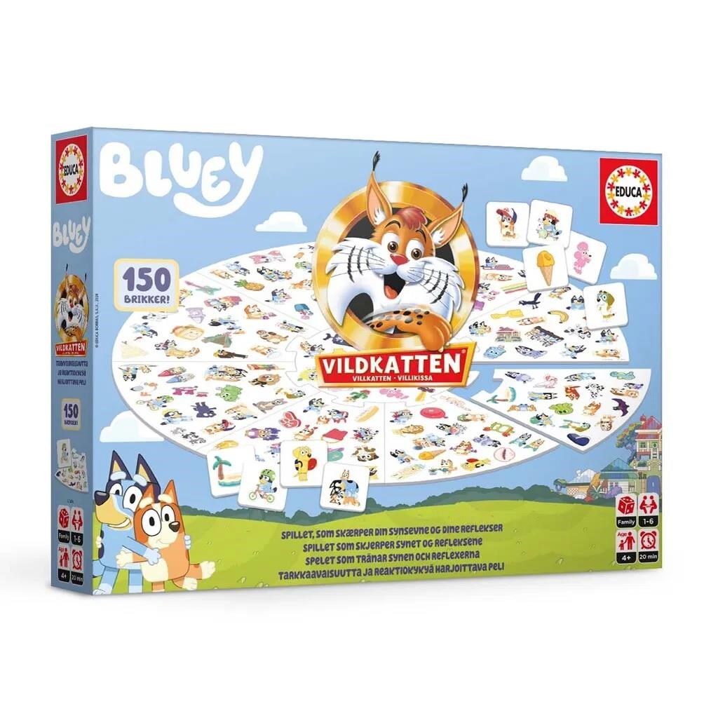 Vildkatten Bluey Brætspil 78-20074