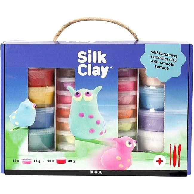Creativ Company Silk Clay - Giftset Kreativt Legetøj 98110