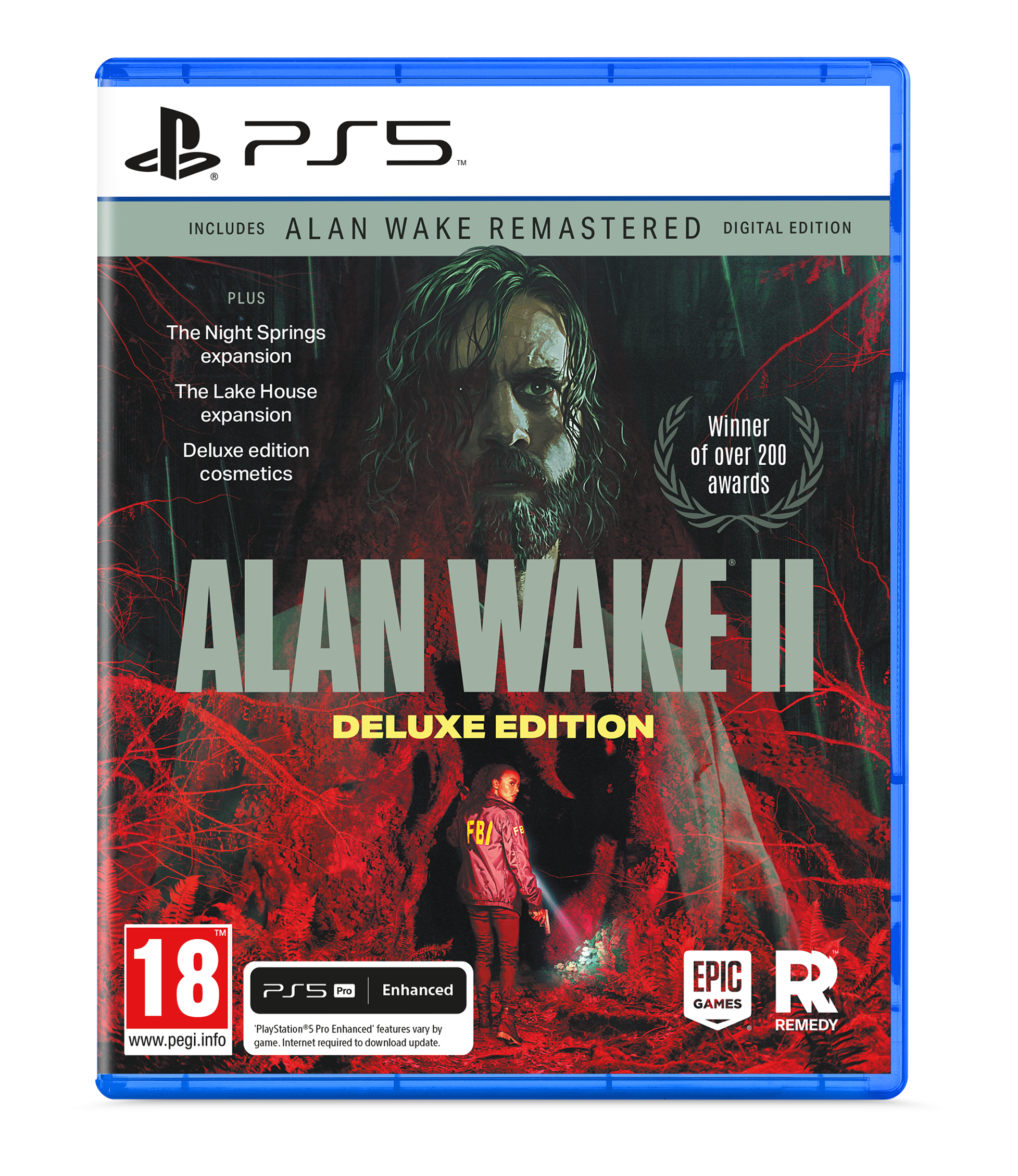 Alan Wake II (Deluxe Edition) - Sony PlayStation 5 - Overlevelse Spil 5056635609427