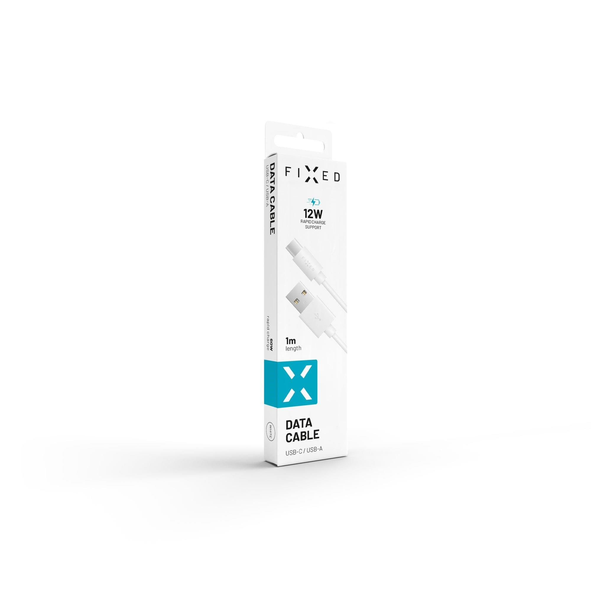 FIXED USB-A Lightning - 1m - Hvid Usb Kabel FIXD-UC-WH