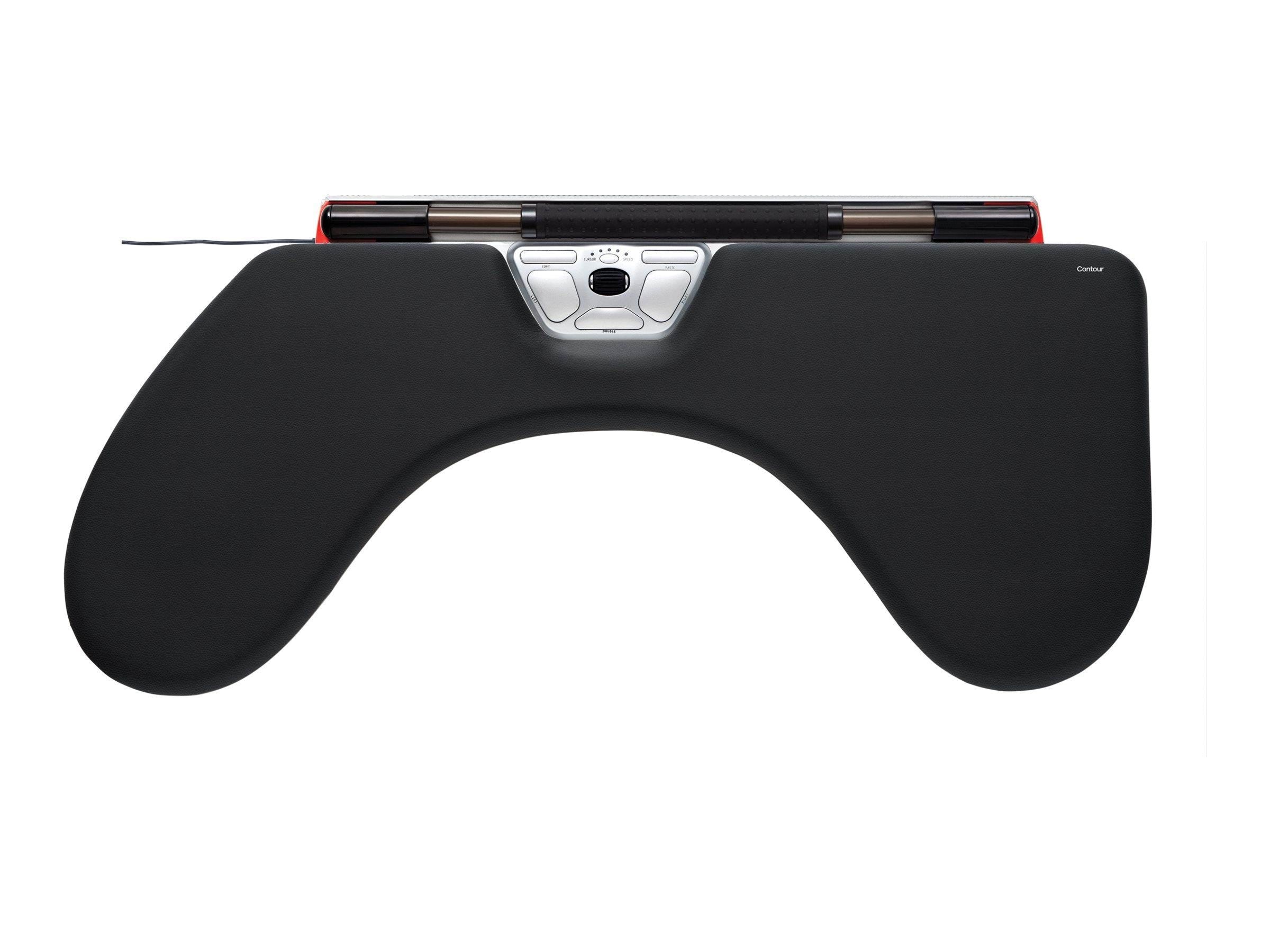 Contour RollerMouse Red Max - Central pegeenhed - Rød Mus CDRMRED20410