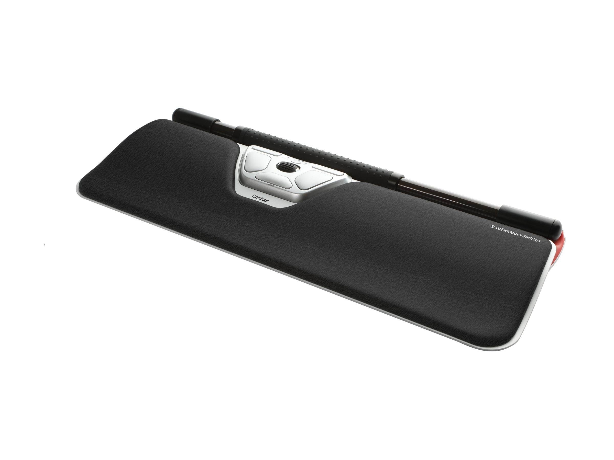 Contour RollerMouse Red Plus - Central pegeenhed - 7 knapper - Sølv Mus CDRMRED20215