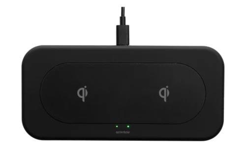 Essentials Qi Dual Wireless Charger Mobil Oplader 1110141
