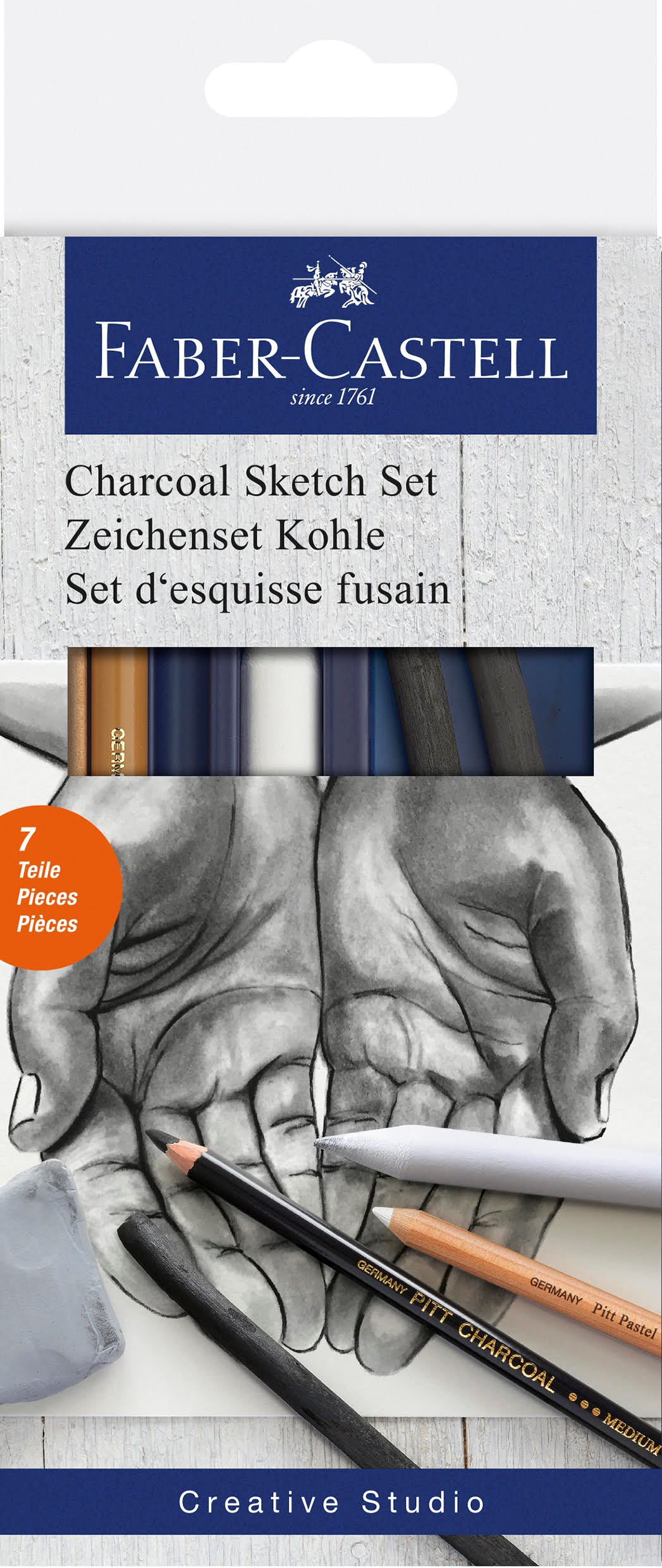 Faber-Castell Charcoal Sketch Set Tegneværktøj 114002