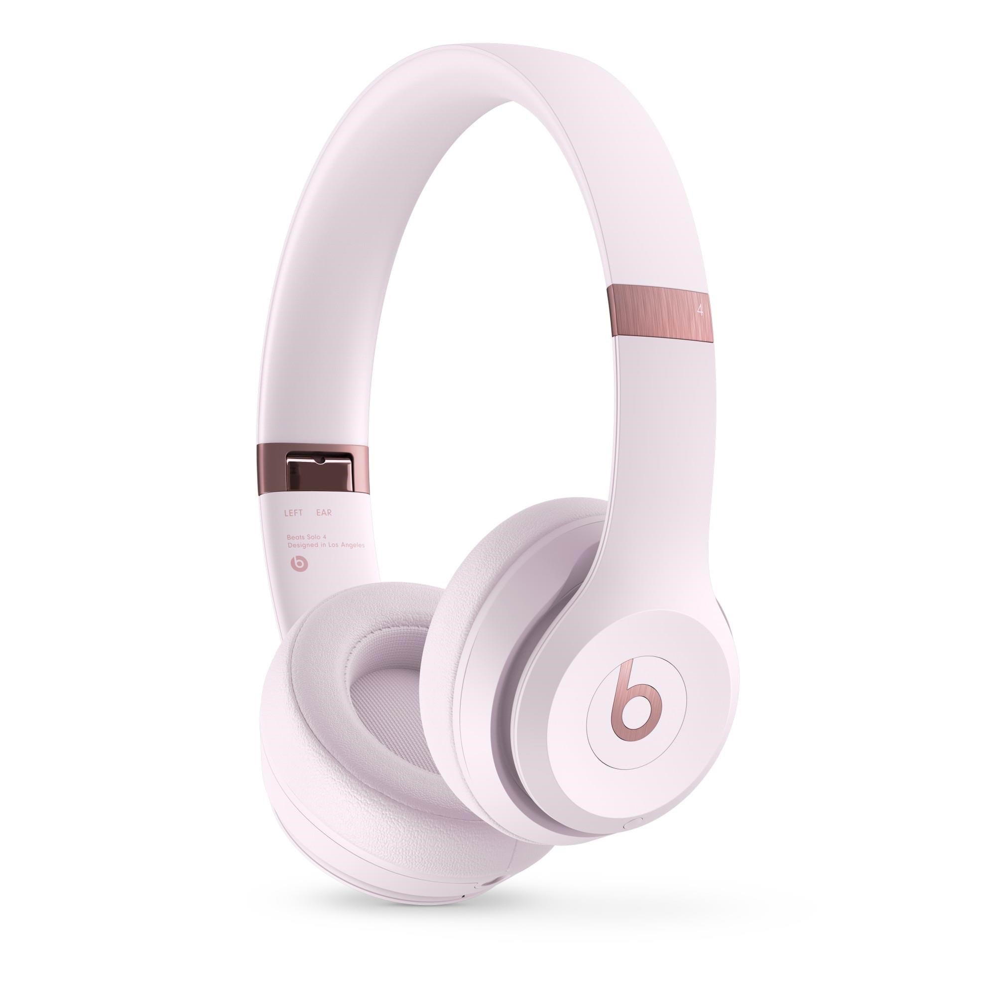 Apple Beats Solo4 Wireless Headphones - On-Ear Wireless Headphones - Cloud Pink Hovedtelefoner Og Headset MUW33DN/A