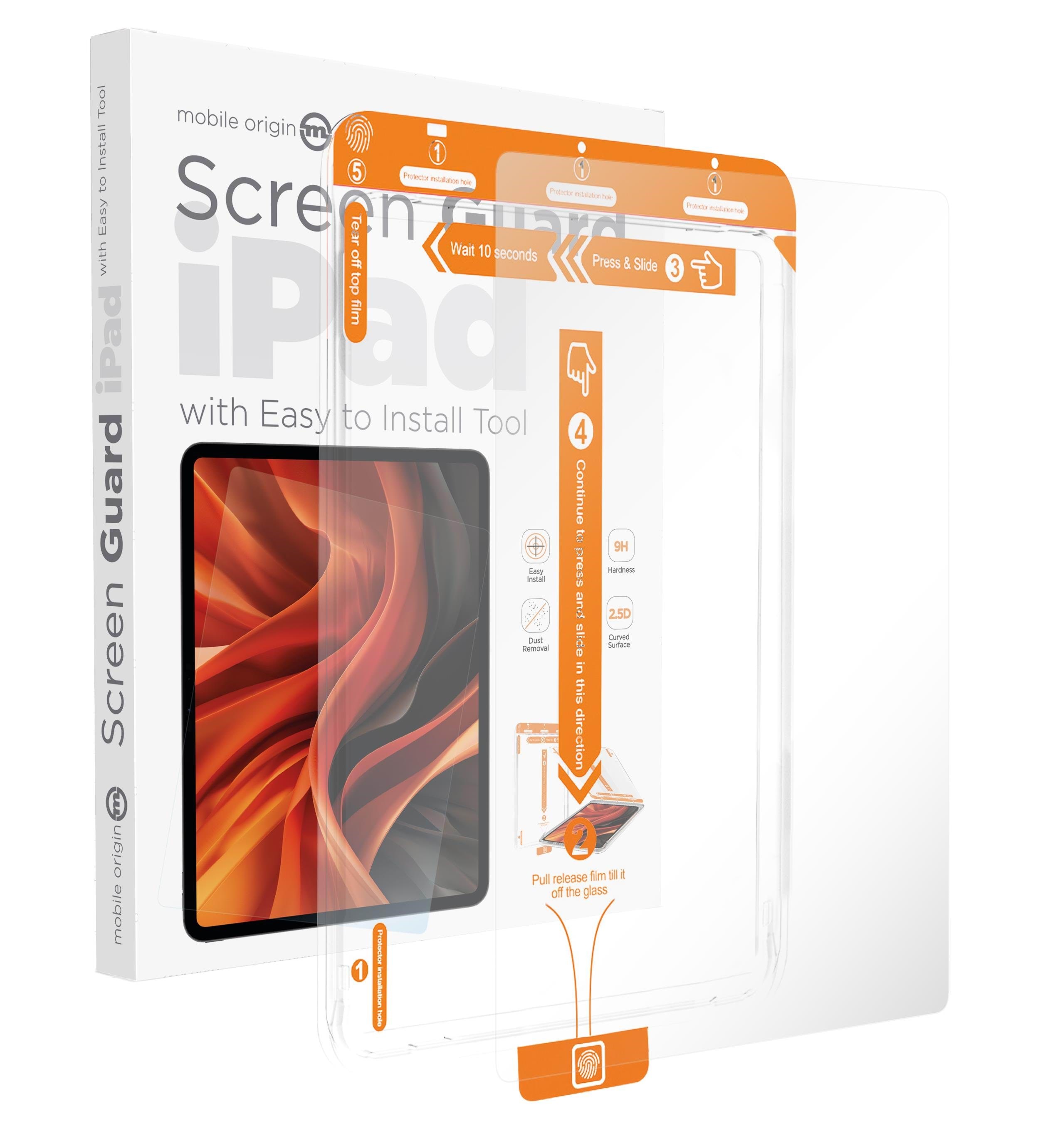 Mobile Origin Screen Guard - iPad 10.9" (2022 - 10th gen)/ 11" (2025 - 11th gen) Tablet Tilbehør SGA-iPD109-2022