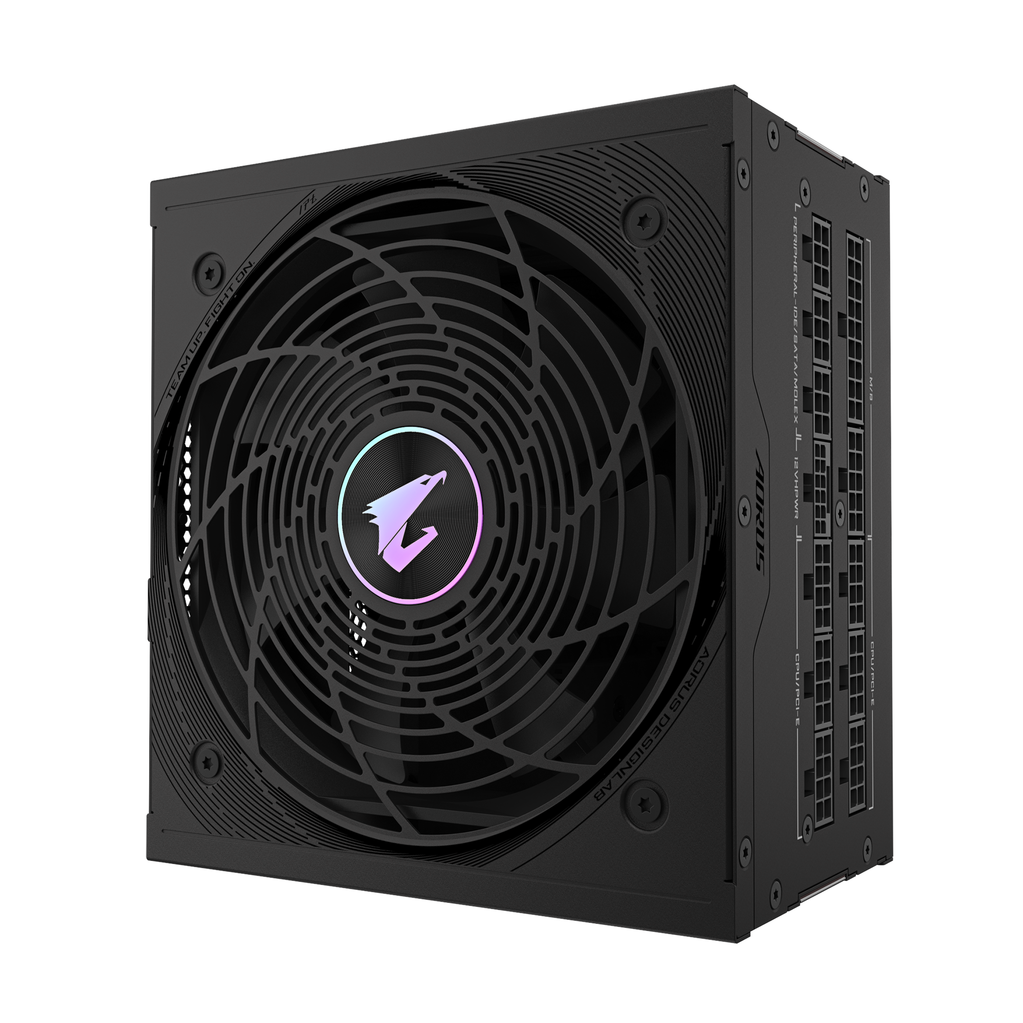 GIGABYTE AORUS ELITE P1000W Strømforsyning - 1000 Watt - 120 mm - ATX 3.0 - 80 Plus Platinum certified