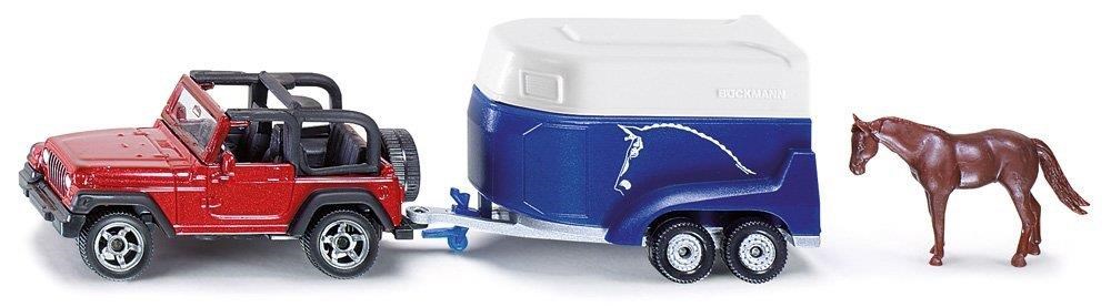 SIKU Siku Jeep med hestetrailer Legetøjsbil 313-1651