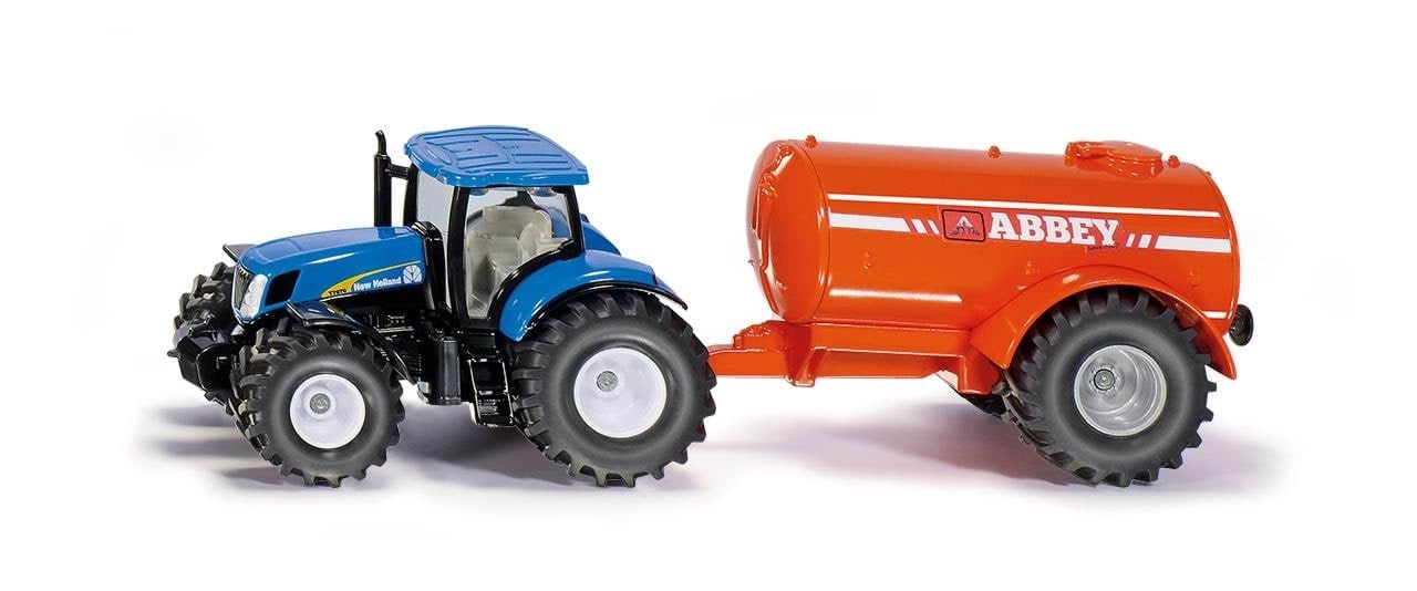 SIKU Siku 1:50 traktor med enkeltakslet vakuumtankvogn Legetøjsbil 313-1945