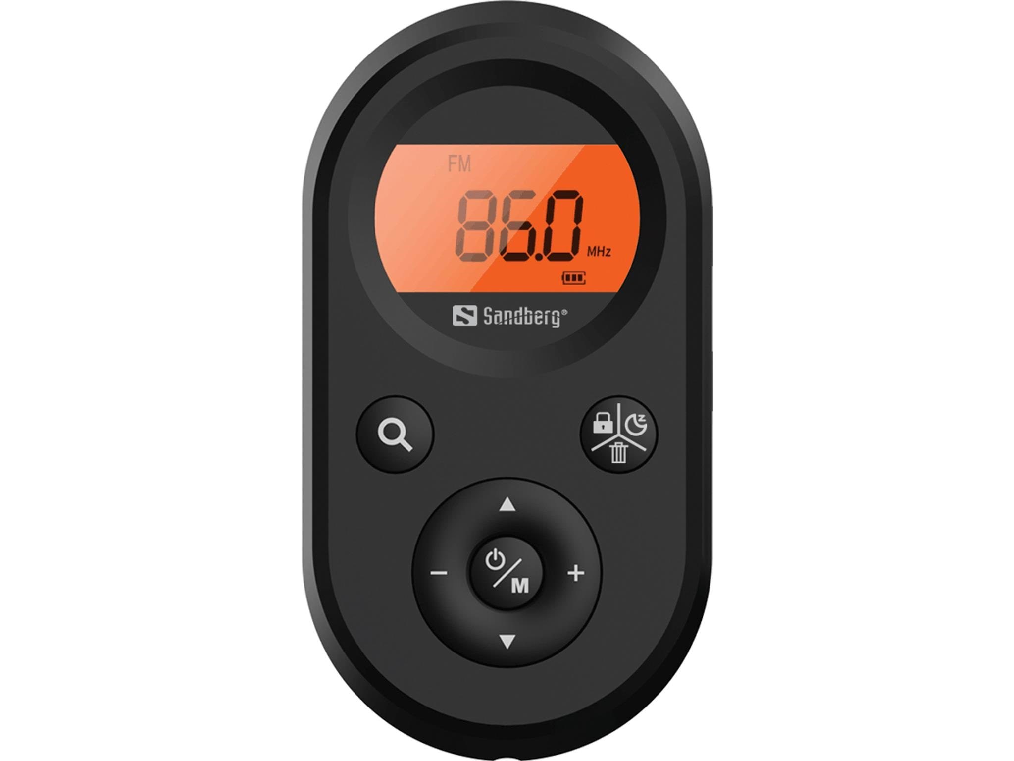 Sandberg Rechargable Pocket Radio - AM/FM Radio 421-02