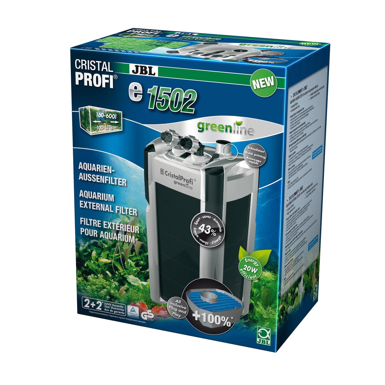 JBL Aqua CristalProfi e1502 Greenline Fisk J60283
