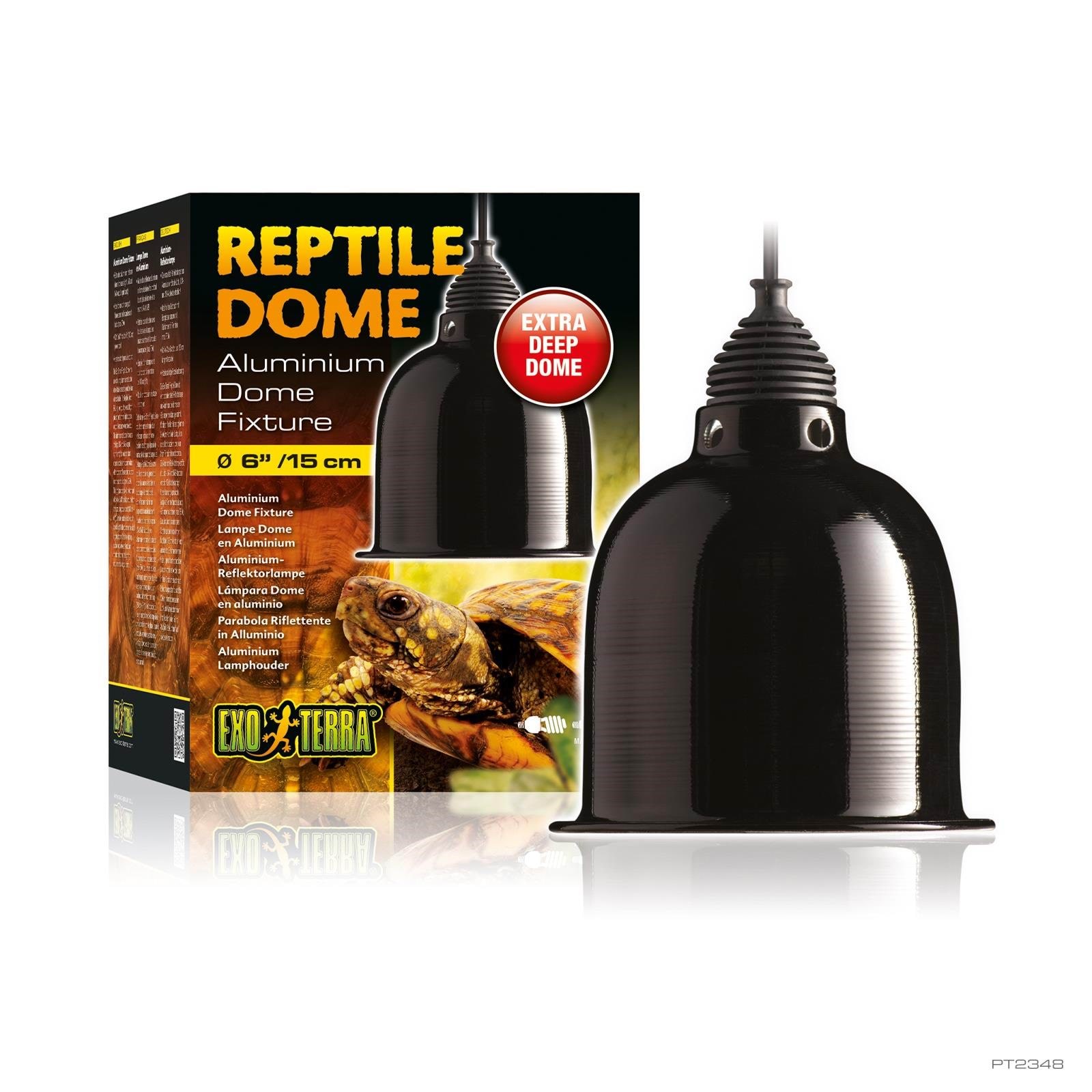 EXO TERRA Reptile Dome Small 15cm Krybdyr Varmelamper Varmepaerer PT2348