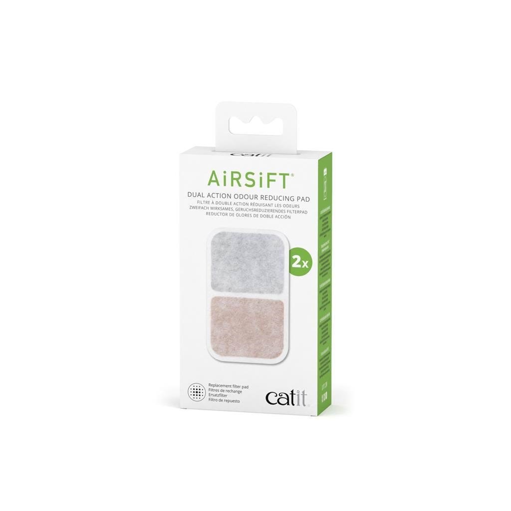 Catit AIRSIFT Dual Action Filterkassette 2 stk. Katteudstyr H44311