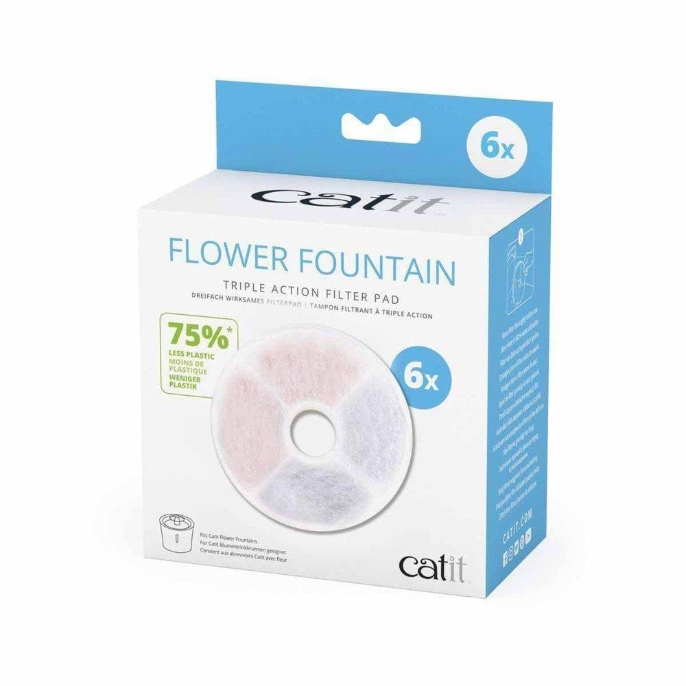 Catit 2.0 Filter t/Flower Fountain pk. á 6 stk. Katteudstyr H43739