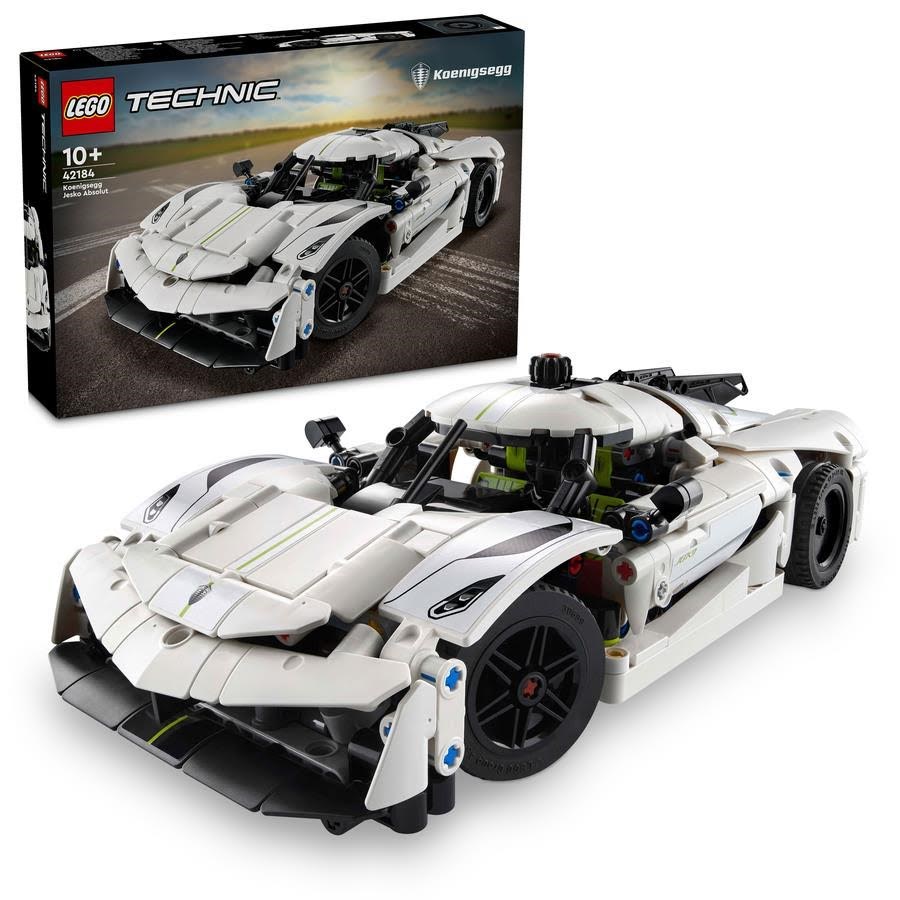LEGO Technic 42184 Koenigsegg Jesko Absolut-hyperbil - hvid