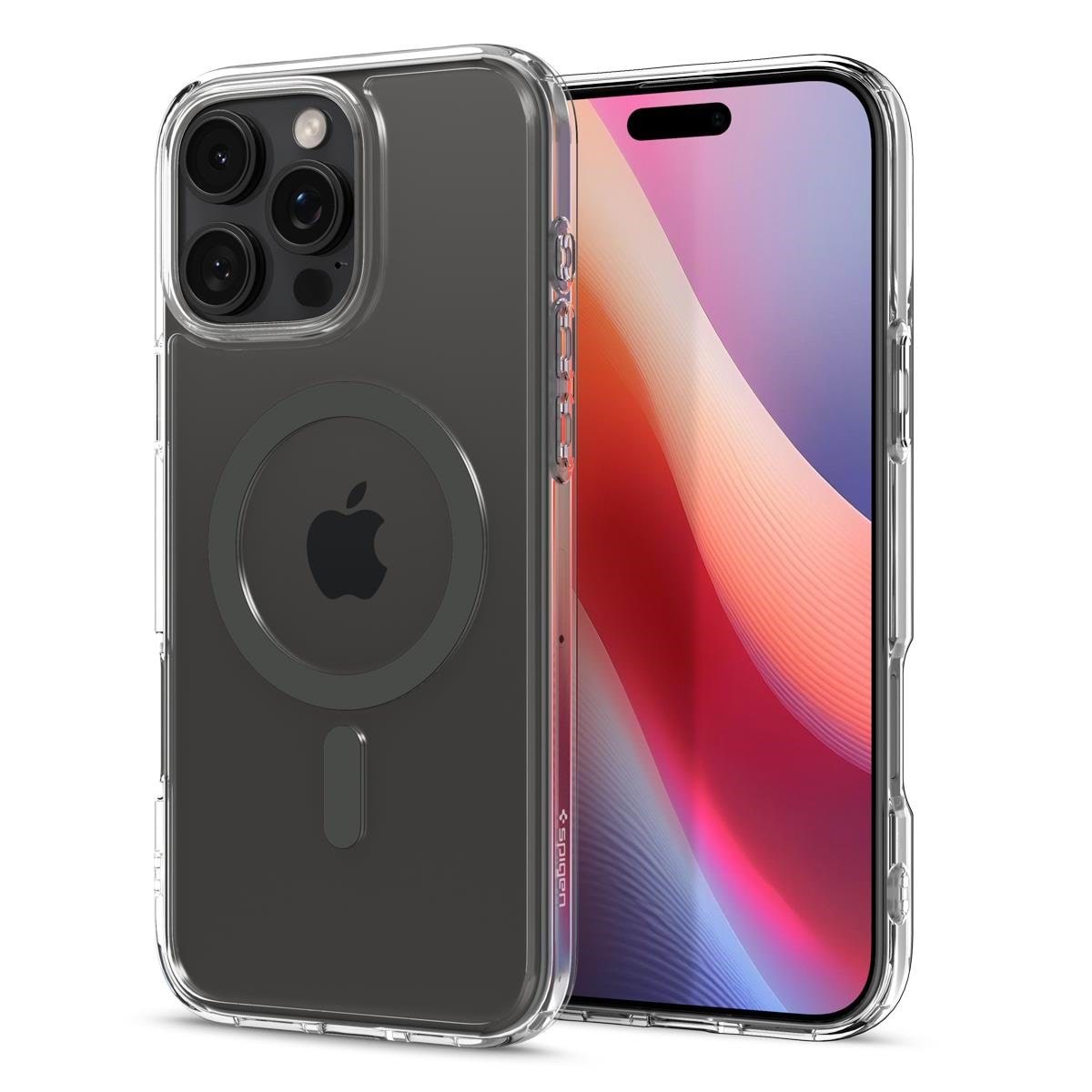 Spigen Ultra Hybrid MagSafe - graphite - iPhone 16 Pro Mobilcover ACS08130