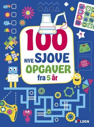 100 NYE sjove opgaver - fra 5 år - Hobby - paperback Hobby 9788772058719