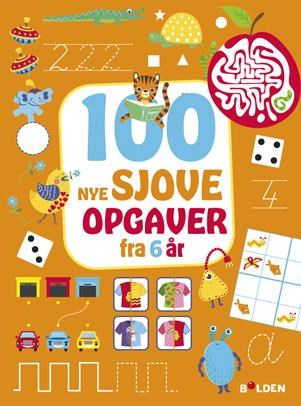 100 NYE sjove opgaver - fra 6 år - Hobby - paperback Hobby 9788772058726