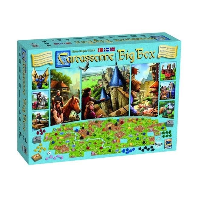 Asmodee Carcassonne - Big Box (Nordic) Brætspil MDG031