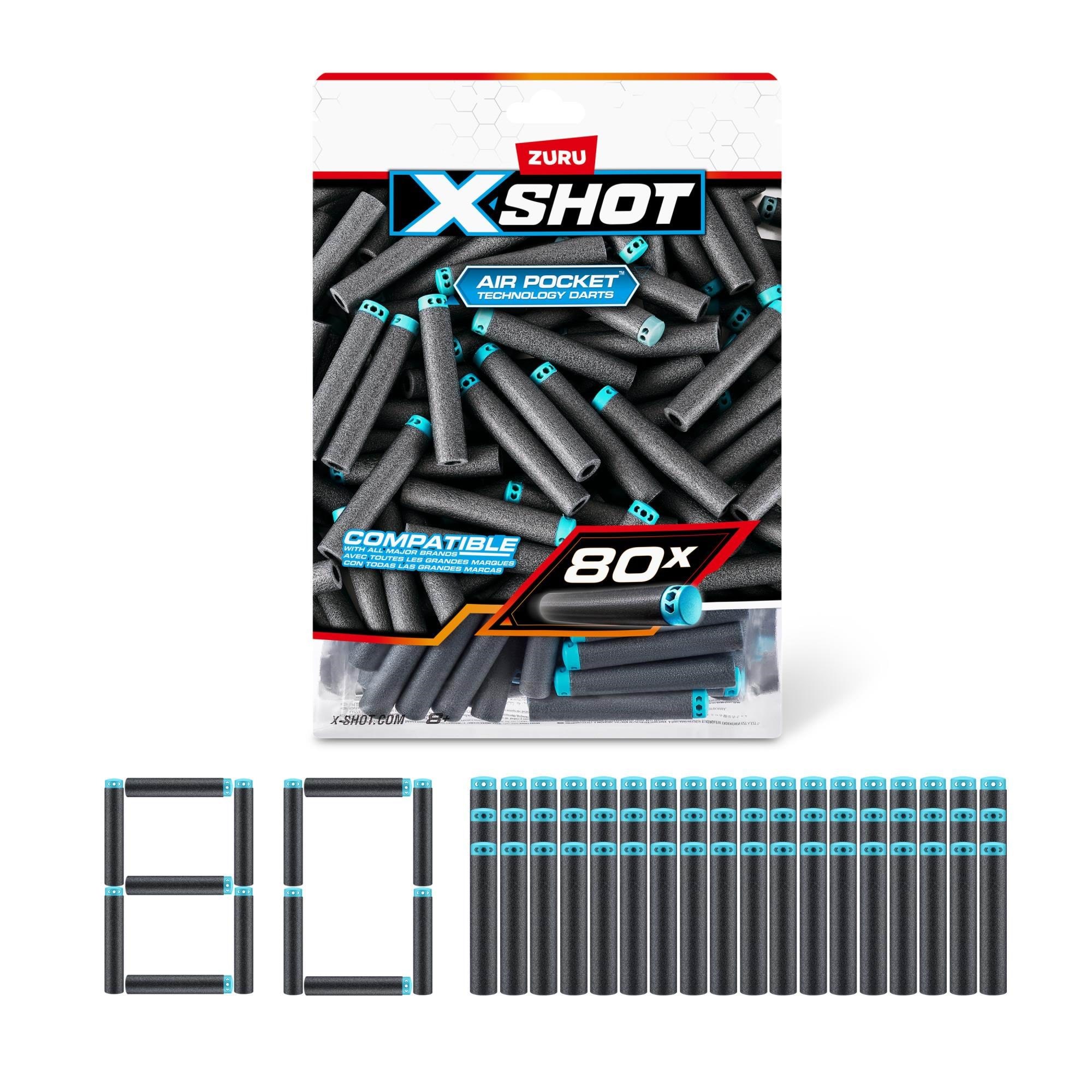 X shot Excel Darts Refill Pack (80 Darts) Legetøjsvåben 36589