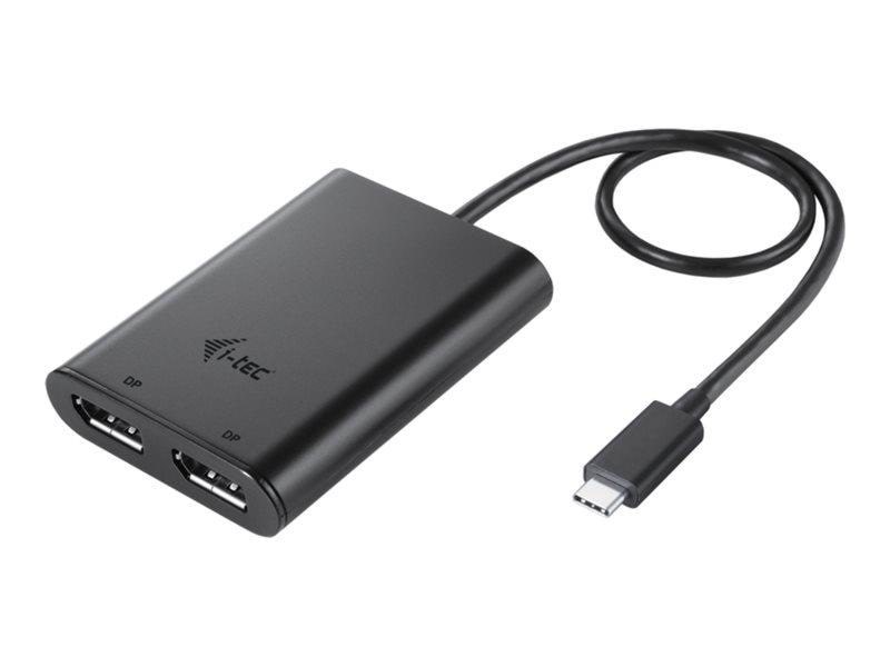 I-Tec - docking station - USB-C / USB4 / Thunderbolt 3 / Thunderbolt 4 - 2 x DP Docking Station C31DUAL4K60DP