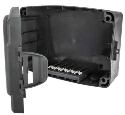 Nordic Quality Waterproof Box IP54 - Large Kabel Organisering Sort KF-YP-7