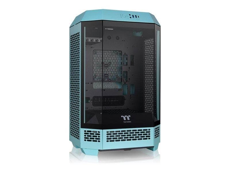 Thermaltake The Tower 300 (Turquoise) - Kabinet - Tower - Blå Kabinet CA-1Y4-00SBWN-00