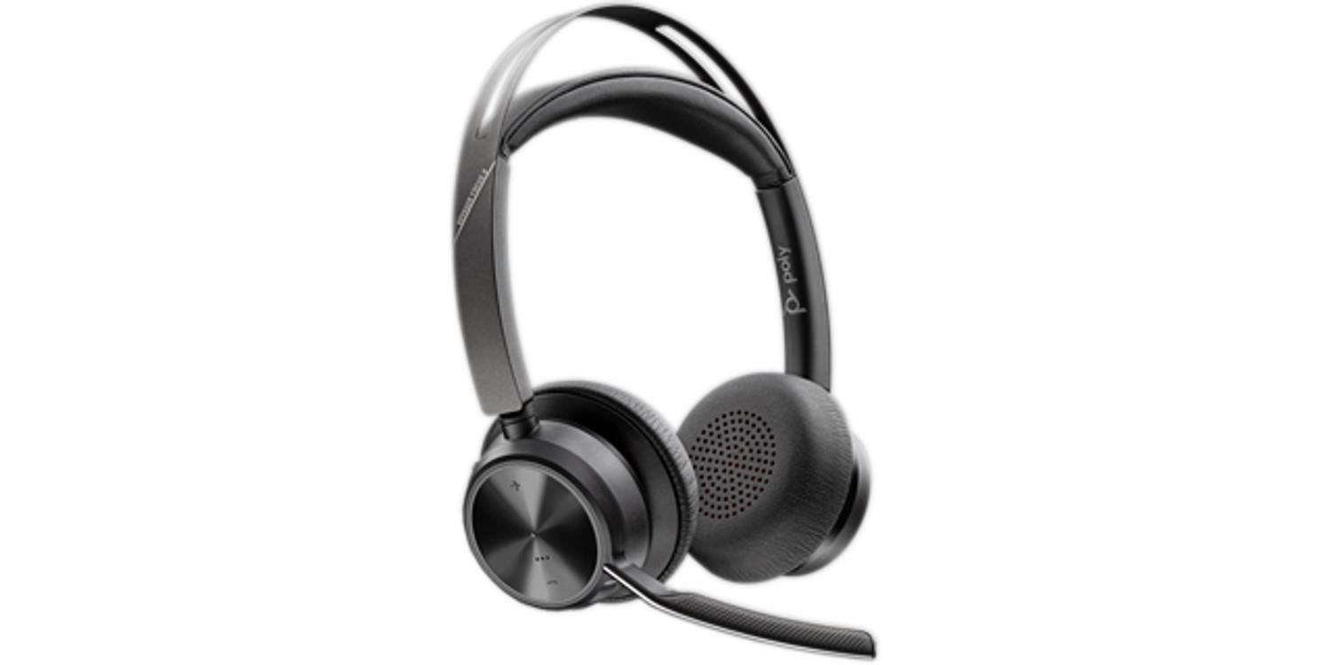 HP Poly Voyager Focus 2 USB-C-C Headset +USB-C/A Adapter +Charging Stand Hovedtelefoner Og Headset 9T9J5AA#AC3