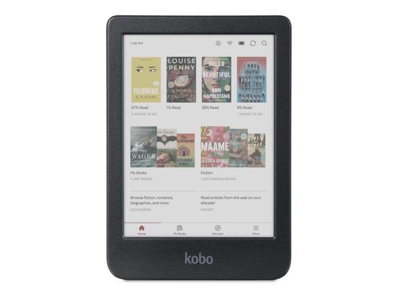 Kobo Clara Colour - Sort E Bogslaeser N367-KU-BK-K-CK