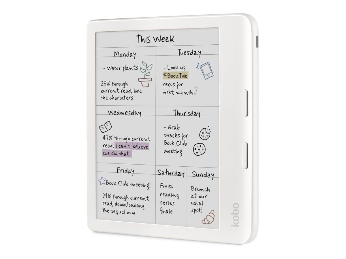 Kobo Libra Colour - White E Bogslaeser N428-KU-WH-K-CK
