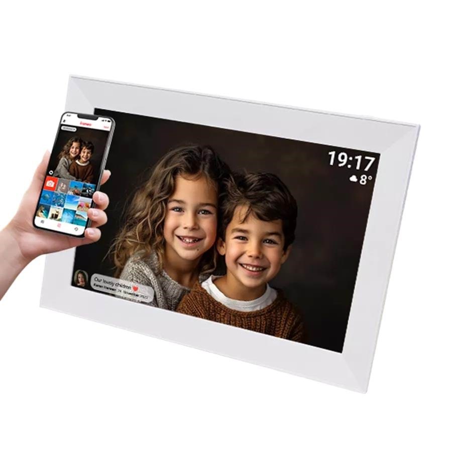 DENVER FRAMEO PFF-1012W - White Digital Fotoramme