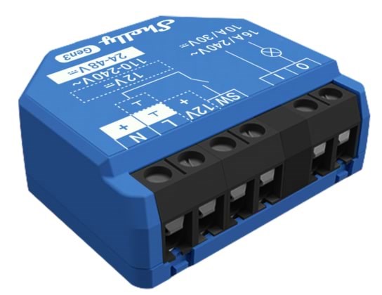 Shelly 1 Gen3 Smart Home Shelly-1-Gen3