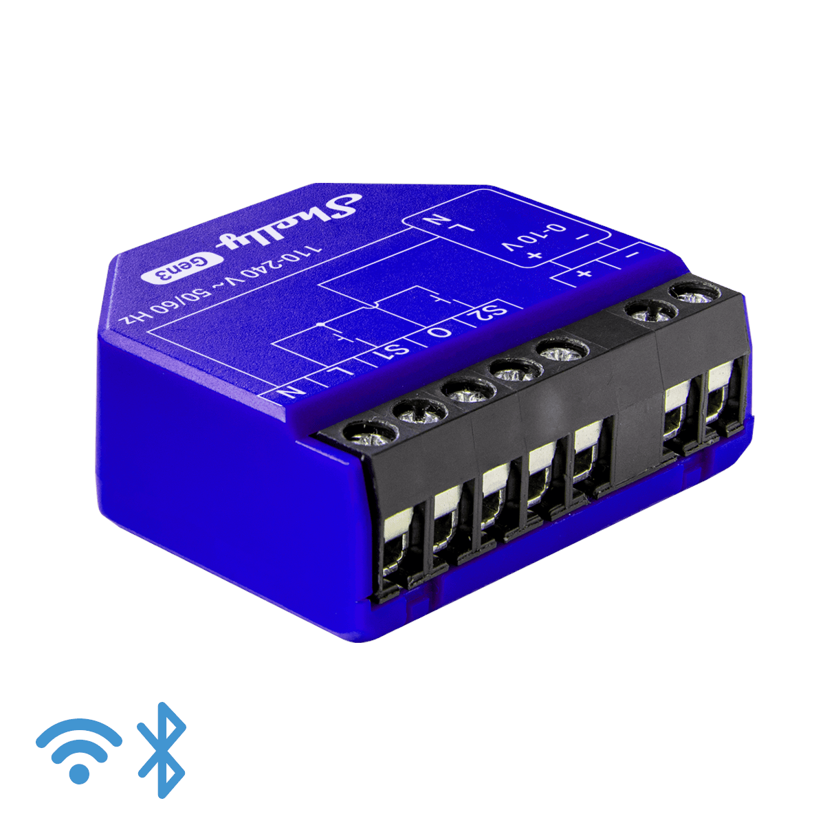 Shelly Dimmer 0-1-10V PM Gen3 Smart Home Shelly-Dimmer-0-10V-Gen3