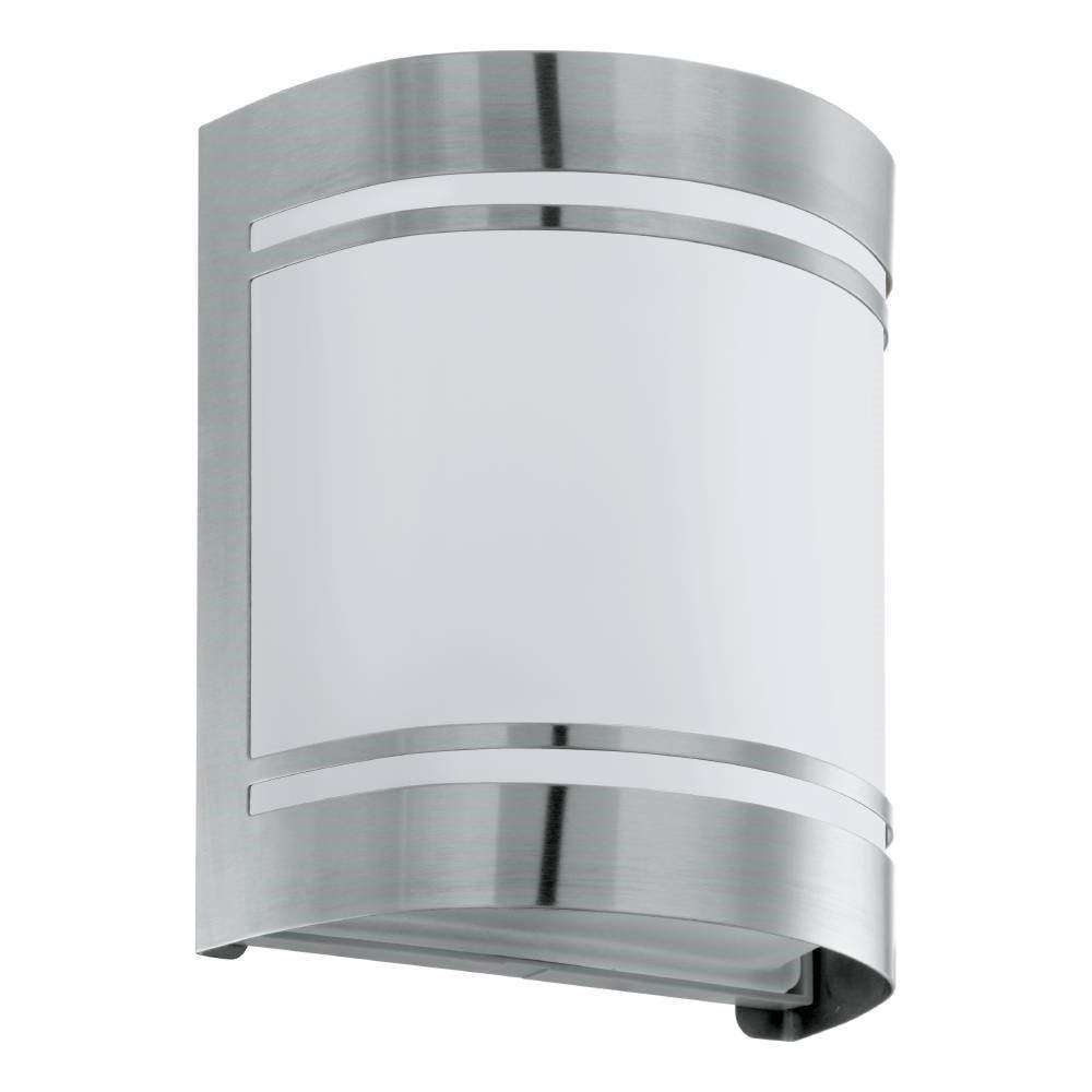 EGLO ROSADA-E udendørs væglampe, rustfrit stål Lampe 74009