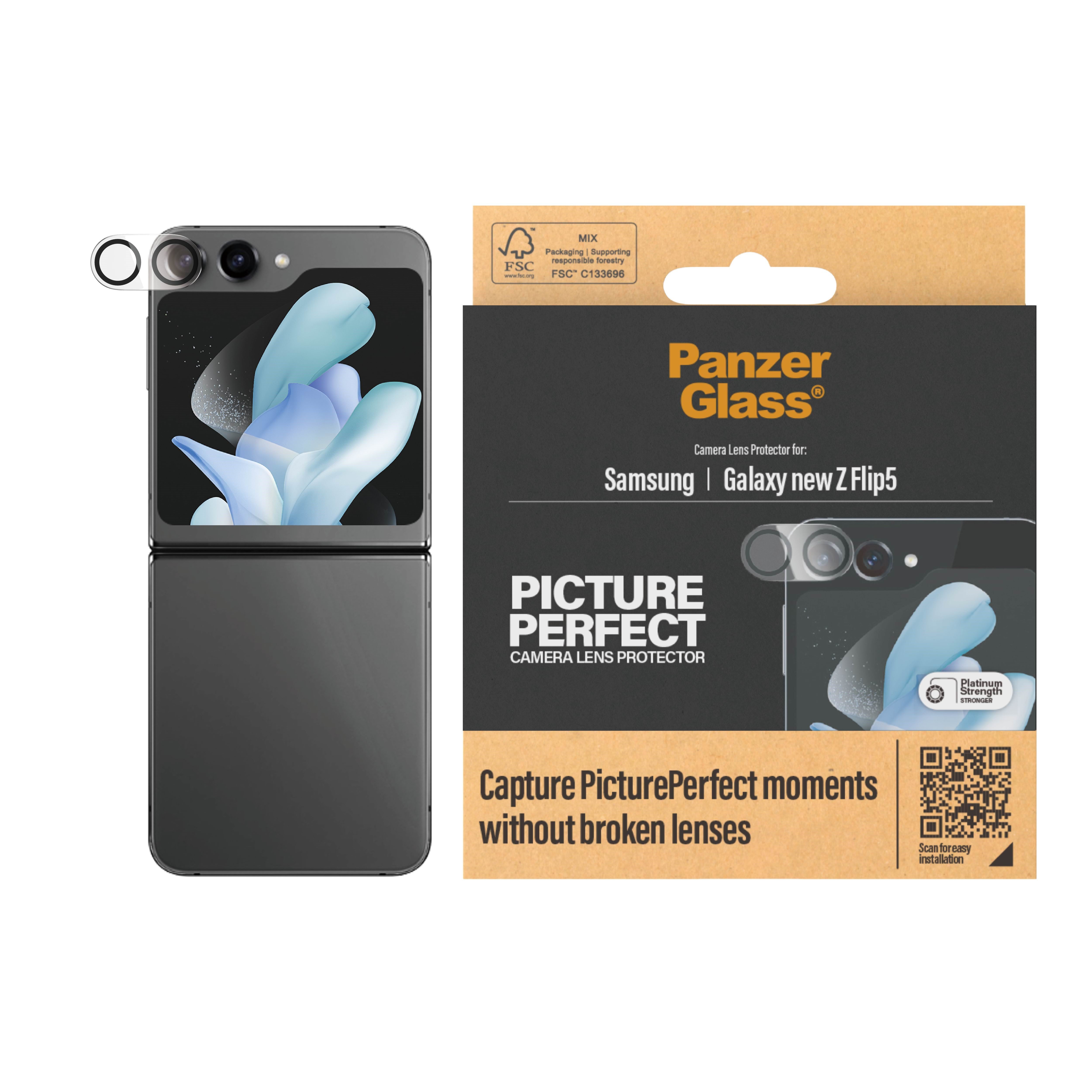 PanzerGlass PicturePerfect Lens Protector Samsung Galaxy Z Flip6 Beskyttelsesglas PANZER7374