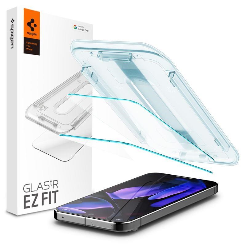 Spigen Glass tR EZ Fit 2 Pack - transparency - Google Pixel 10/9 Pro XL Beskyttelsesglas AGL08445