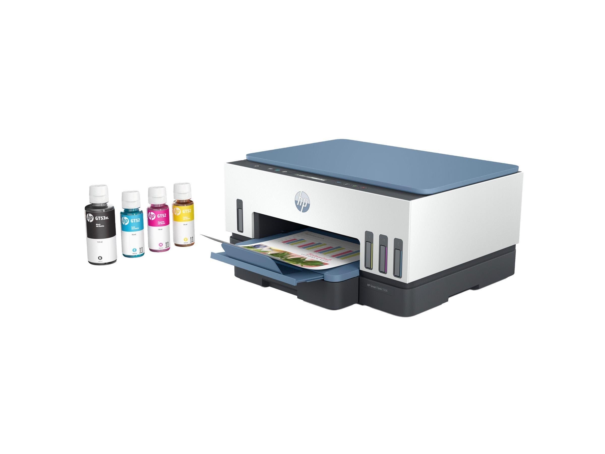 HP Smart Tank 7006 All-in-One Multifunktion - Farve - Blæk