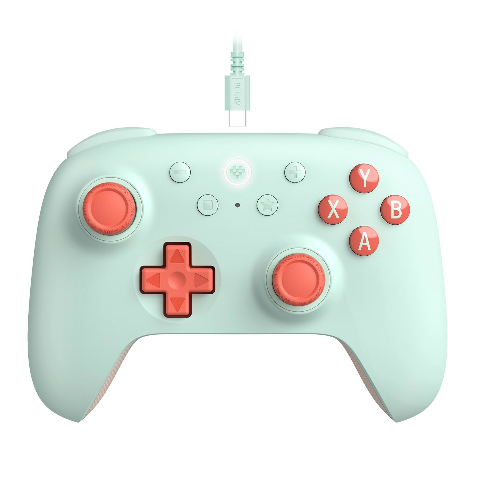 8BitDo Ultimate 2C Wired Pad - Mint - Wired Controller - Android