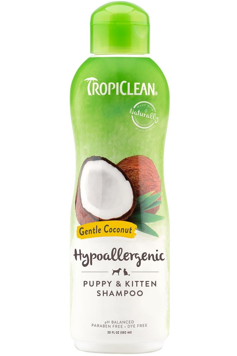 Tropiclean Gentle Coconut Hypoallergenic Shampoo Hundeudstyr 51701