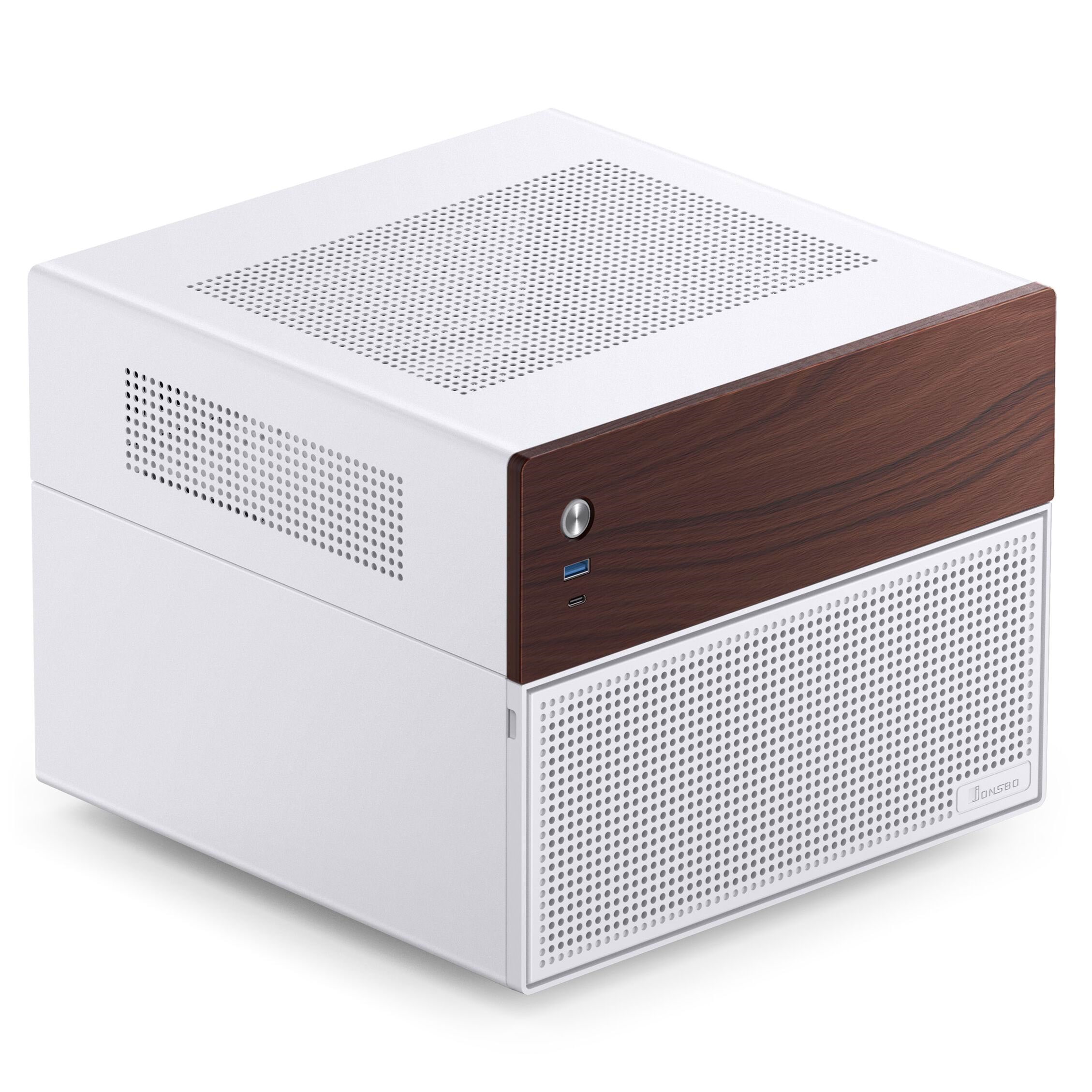 Jonsbo N4 NAS - Kabinet - Minitower - Hvid Kabinet N4 WHITE