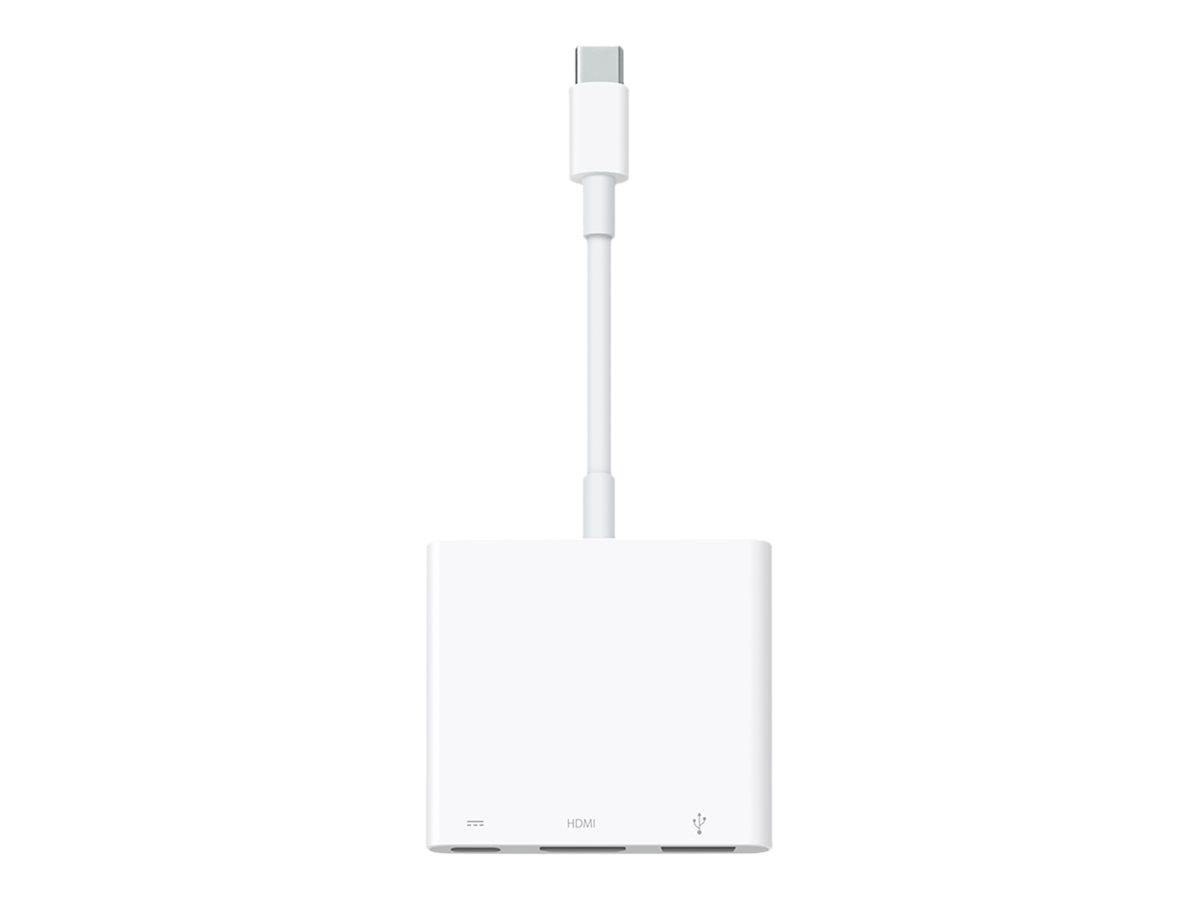 Apple USB-C Digital AV Multiport Adapter Skærmkabel Hvid MW5M3ZM/A