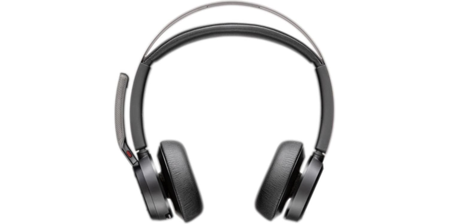 HP Poly Voyager Focus 2 USB-C-C Headset +USB-C/A Adapter Hovedtelefoner Og Headset 9T9J3AA#AC3