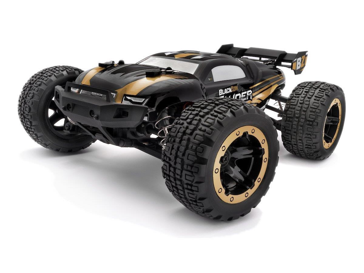 BLACKZON - Slyder ST 1/16 4WD Electric Stadium Truck - Gold Fjernstyret Bil 540103