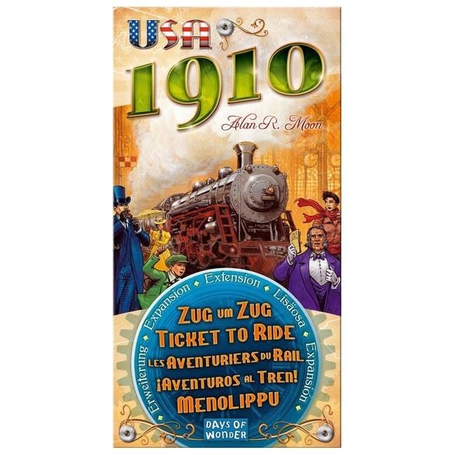 Asmodee Ticket To Ride - USA 1910 Brætspil 0824968817711