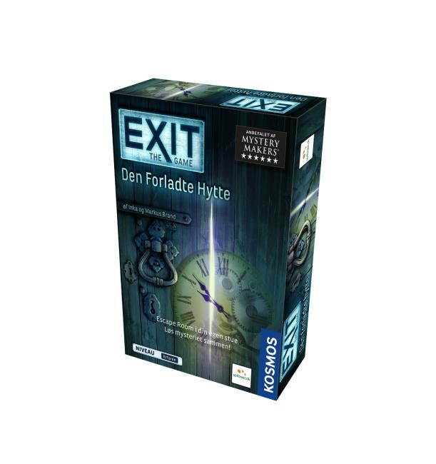 Spilbræt EXIT 1: Den forladte Hytte (DA)