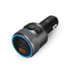Nedis Car FM Transmitter | Fixed | Hands free calling | 1 " Mobil Tilbehør CATR3024BK